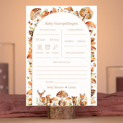 Baby Voorspellingen - Bosdieren